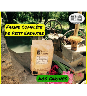 farine compléte bio de Petit Epeautre de Provence - 1 kg