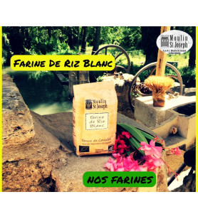 farine de riz blanc bio - 1 kg