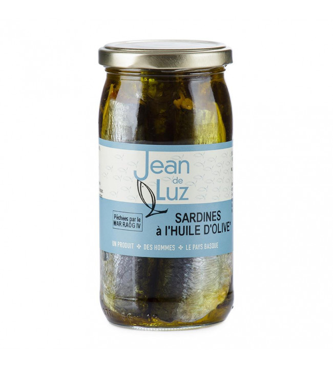 Sardines bio à l'huile d'olive - 320 g