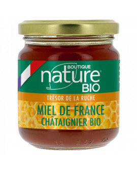 miel de châtaignier Bio - origine France - 250 g