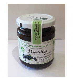 100 %fruits bio myrtilles - 200 g
