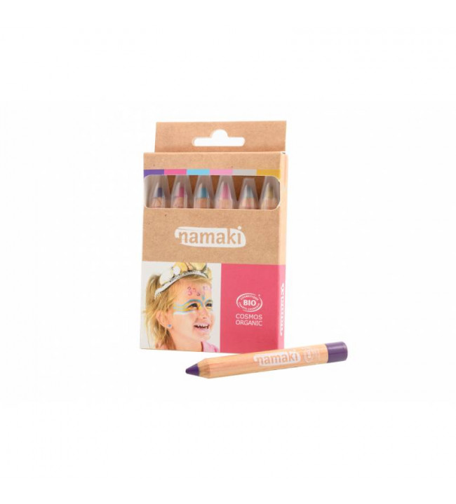 Kit crayons de maquillage bio pour enfants