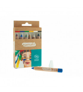 Kit crayons de maquillage bio Arc en ciel - namaki